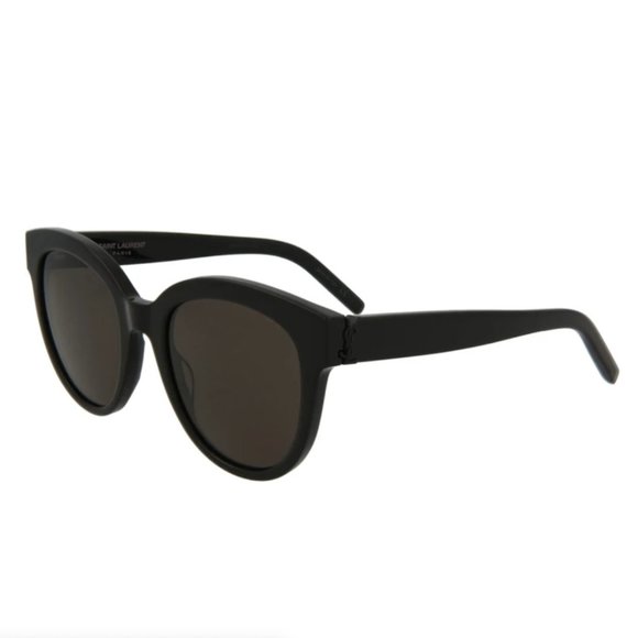 Saint Laurent Women's Black Round Sunglasses!
